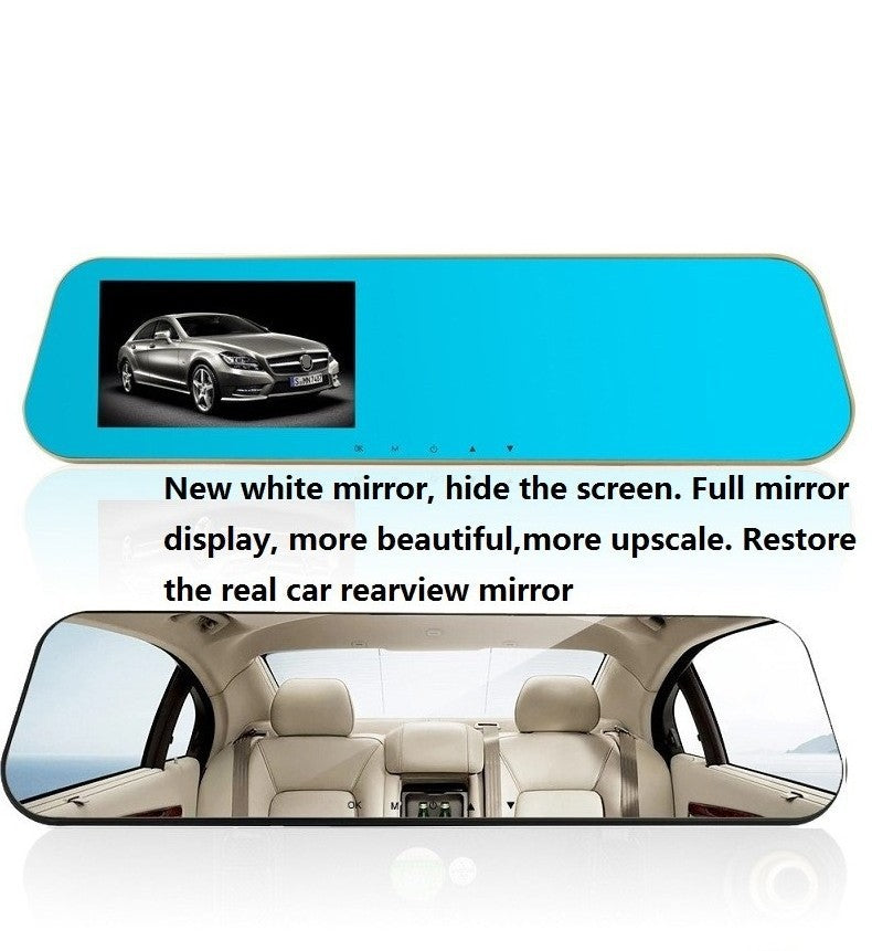 Mirror Dash Cam — 12MP, 140° Wide Angle