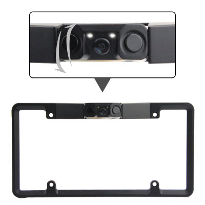 Nummernschild-Rückfahrkamera – IP67 Wasserdicht, einfache Installation