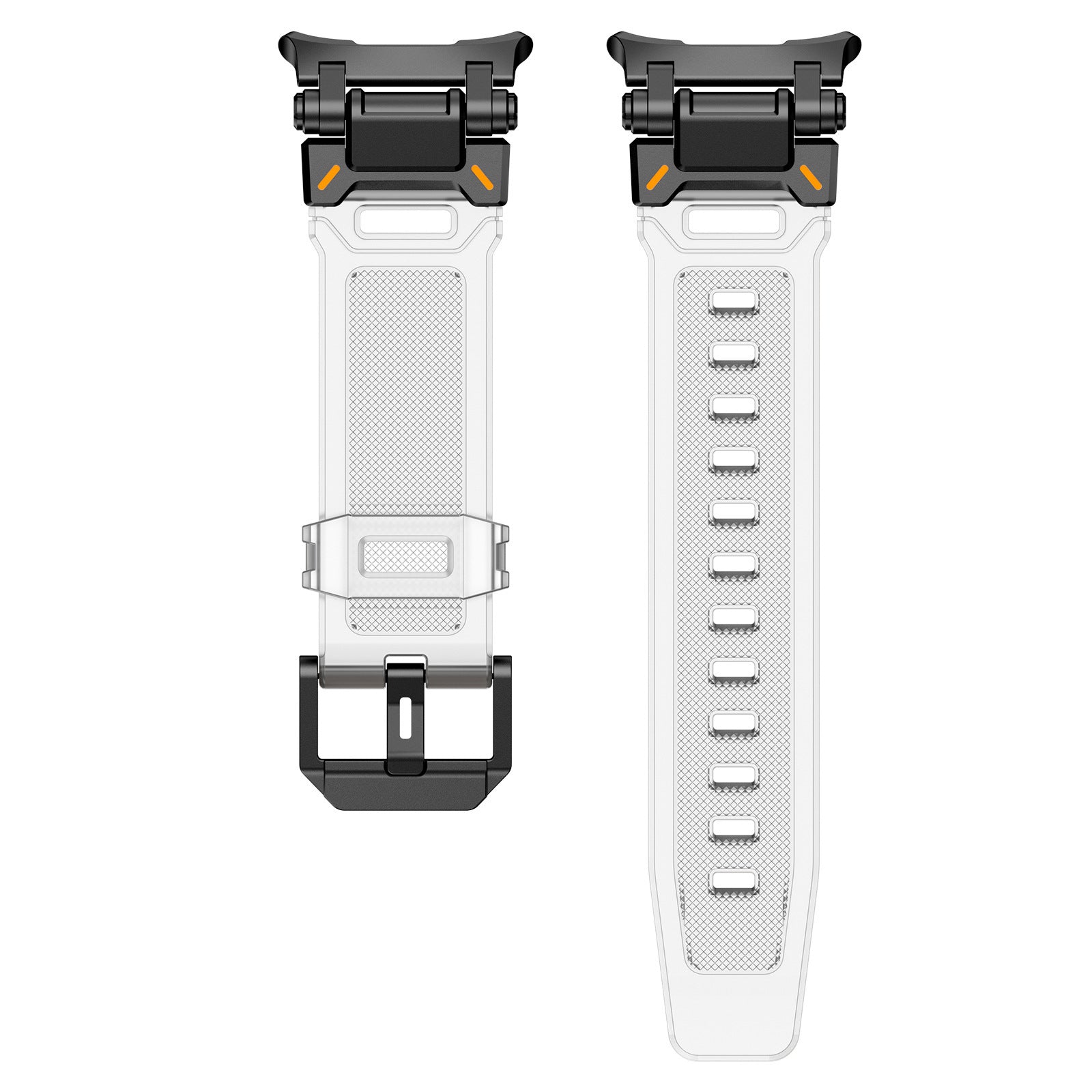 Applicable aux bracelets Explorer en silicone TPU style mecha pour Ultra Watch de 7e génération