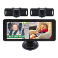 1080P Baby-Autokamera – Dual-Kanal, 6,86" HD-Splitscreen, Nachtsicht