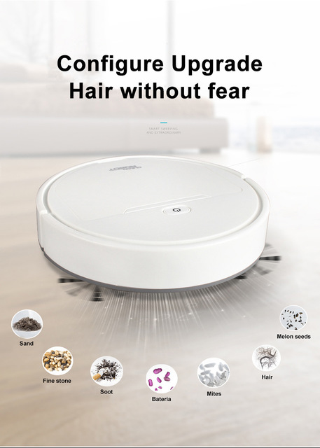 Robot Vacuum Cleaner — Smart Sweeper, Household Use