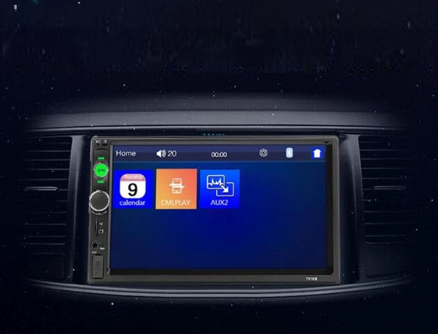 7" Car MP5 Player — Bluetooth, DVR, Mirror Link