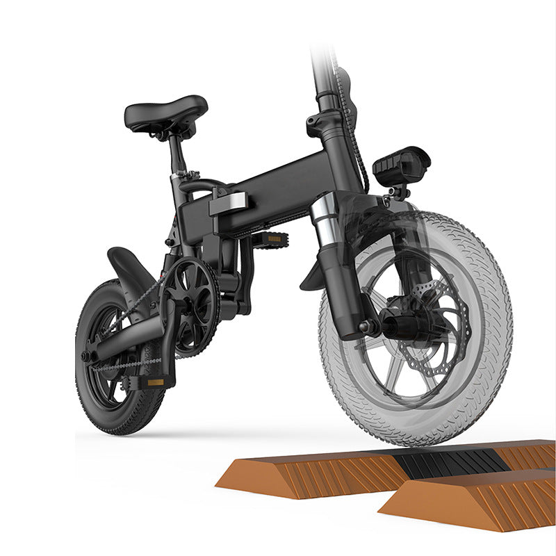 14" Electric Bicycle — Lithium Battery, Portable