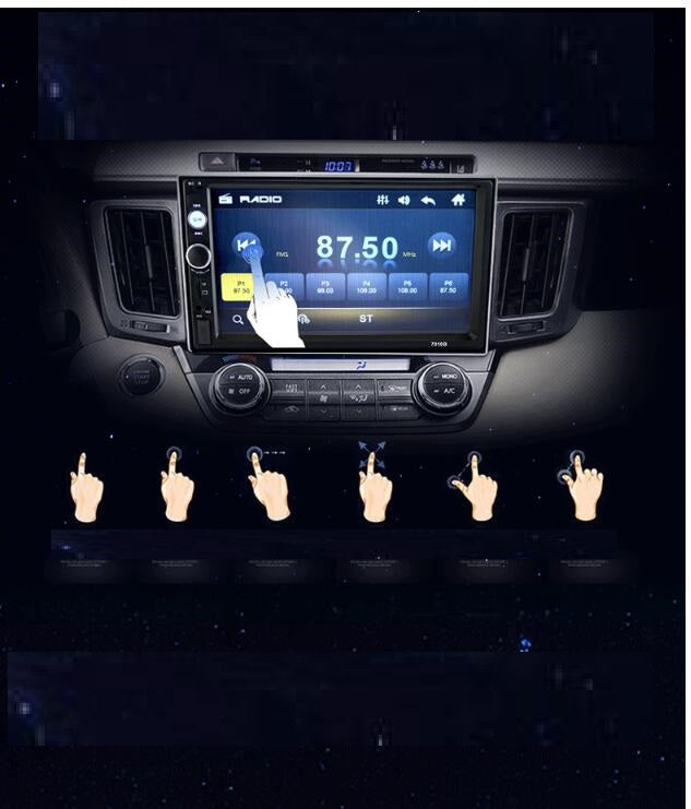 7" Car MP5 Player — Bluetooth, DVR, Mirror Link