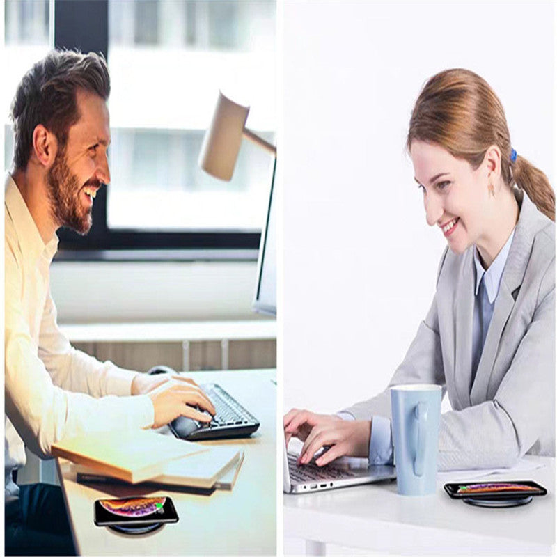 Qi Wireless Charger — Aluminium Alloy, Fast Charge