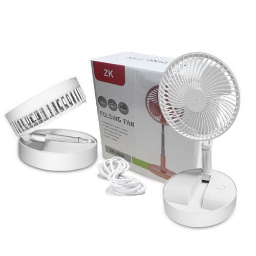 Folding Telescopic Floor Fan | Teckeleck UK