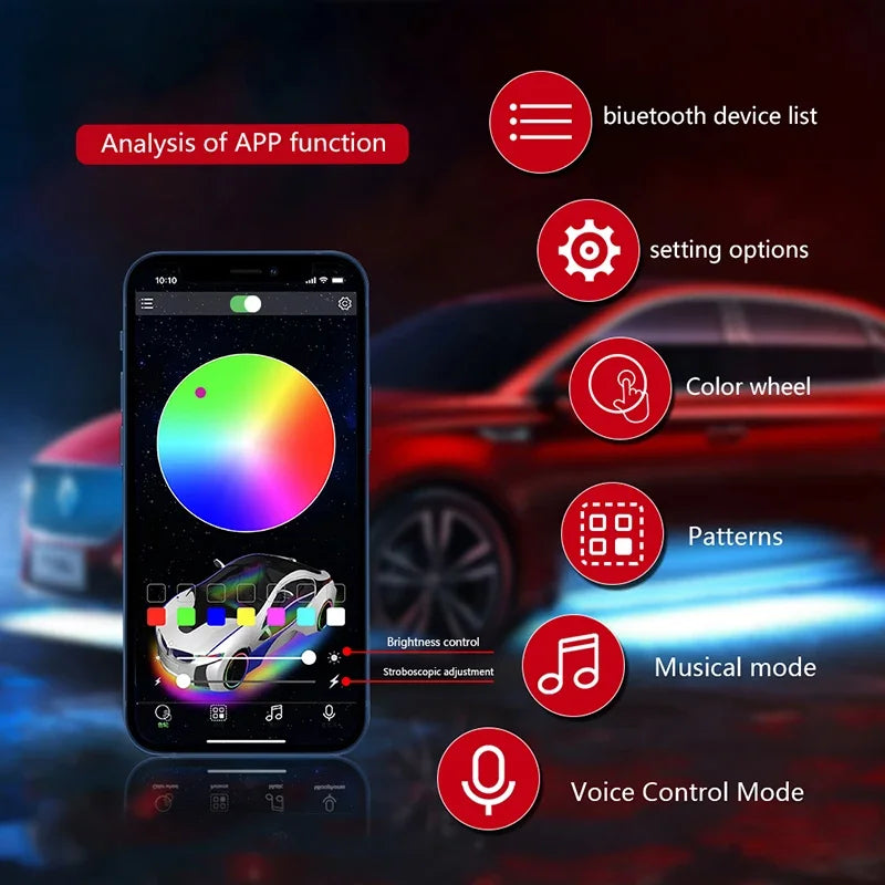 Personalized Car Floor Mat Light | Teckeleck UK