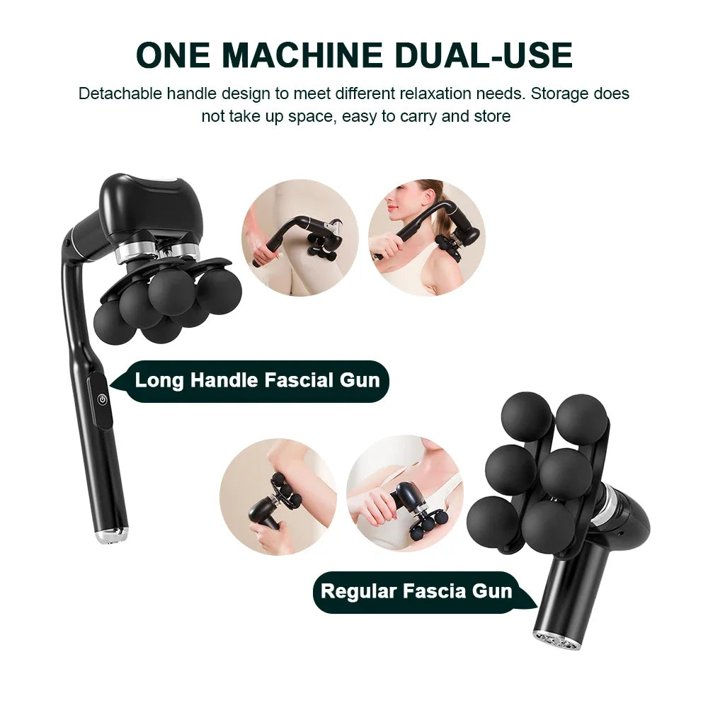 6-Heads Handhel Fascia Gun | Teckeleck UK