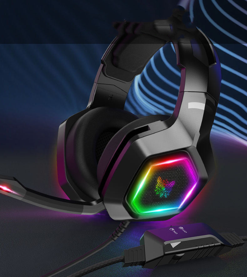 Kabelgebundenes Gaming-Headset – 50-mm-Treiber, 3,5 mm, geflochtenes Kabel, Rauschunterdrückung, 2,2 m