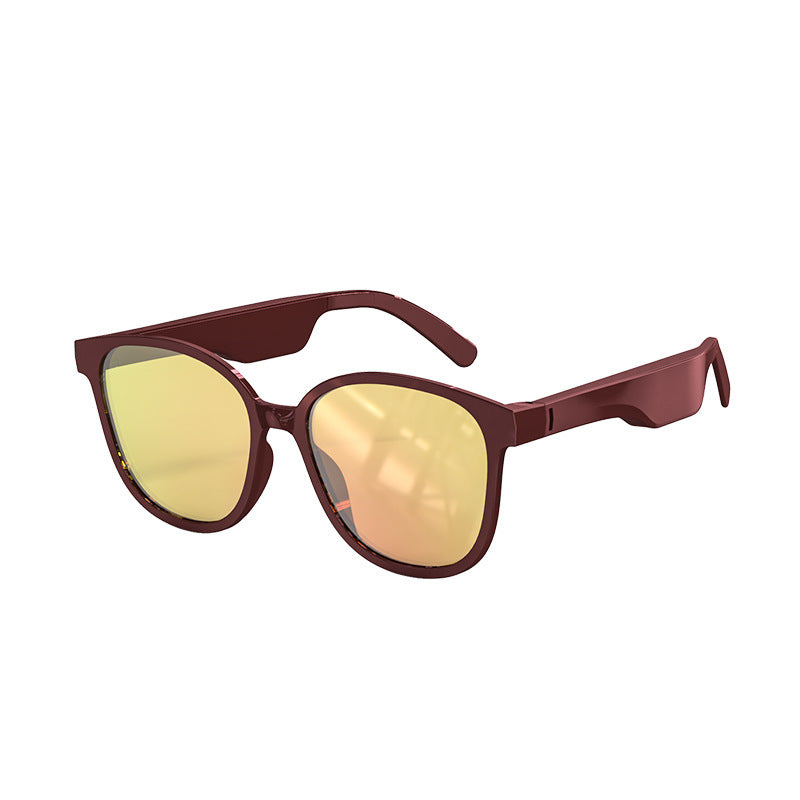 Lunettes de soleil de sport Bluetooth 5.0 – Étanche, son ouvert, appels mains libres, 6 à 8h d'autonomie