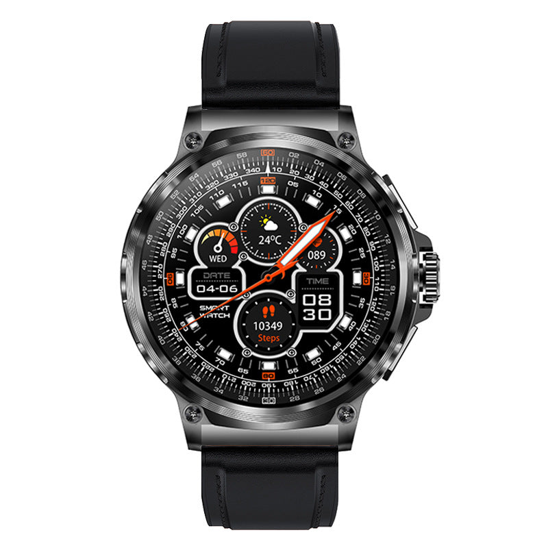 Montre intelligente multisports avec appels Bluetooth, fréquence cardiaque et oxygène sanguin
