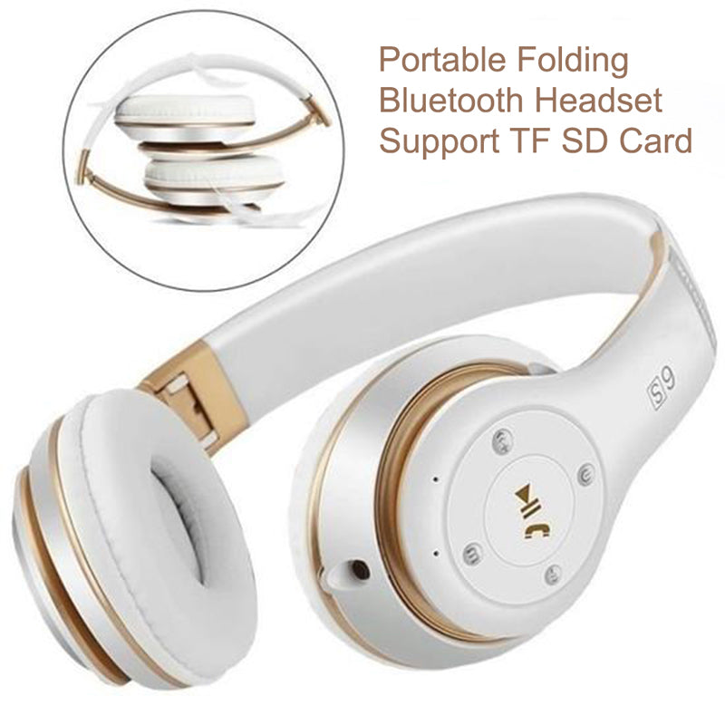 Drahtloses Bluetooth-Headset – Stereo, 10 m Reichweite, Bluetooth 4.2, Over-Ear