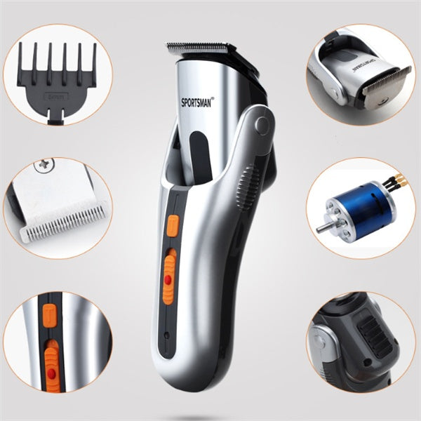 Electric Hair Clipper — Cordless Grooming