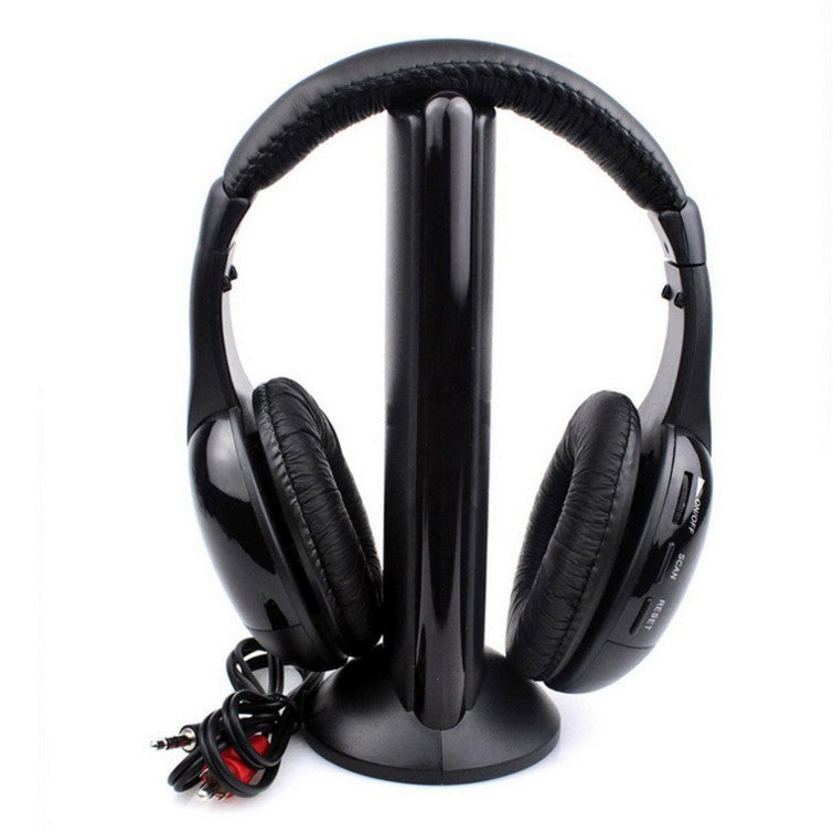 Casque TV sans fil Bluetooth – 105 dB, cuir PU, 30–16000 Hz, 3,5 mm