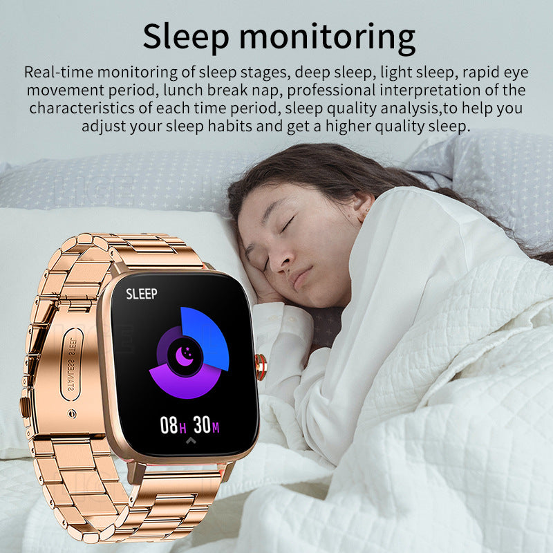Sports Smart Watch — Sleep Monitor, Waterproof