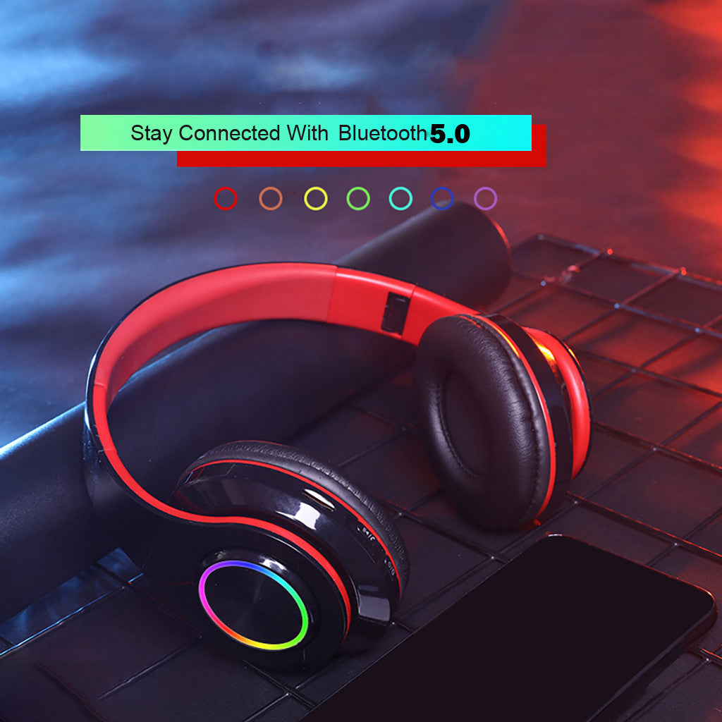 B39 Bluetooth Headphones — Foldable, Noise Reduction
