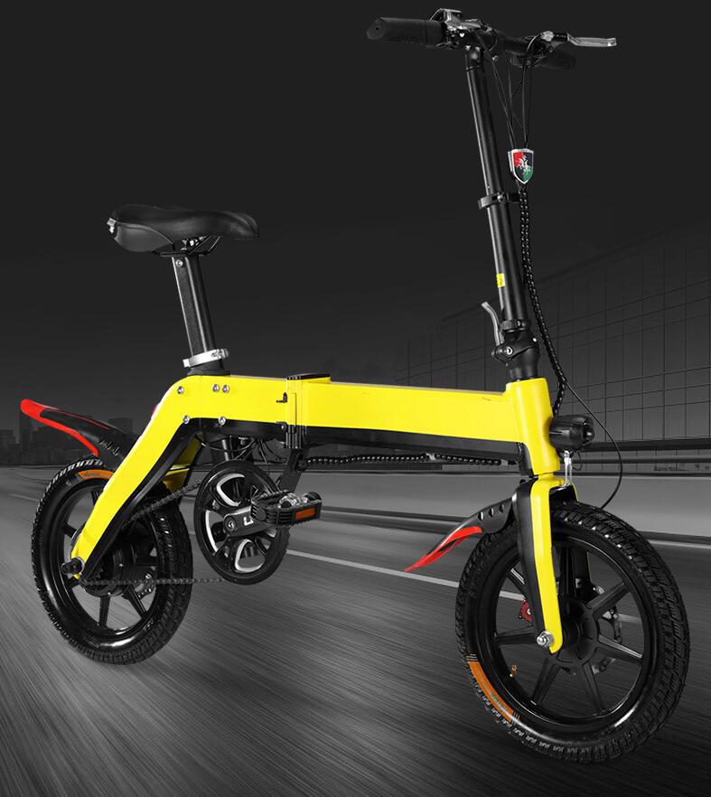Foldable E-Bike — Portable, Electric Powered