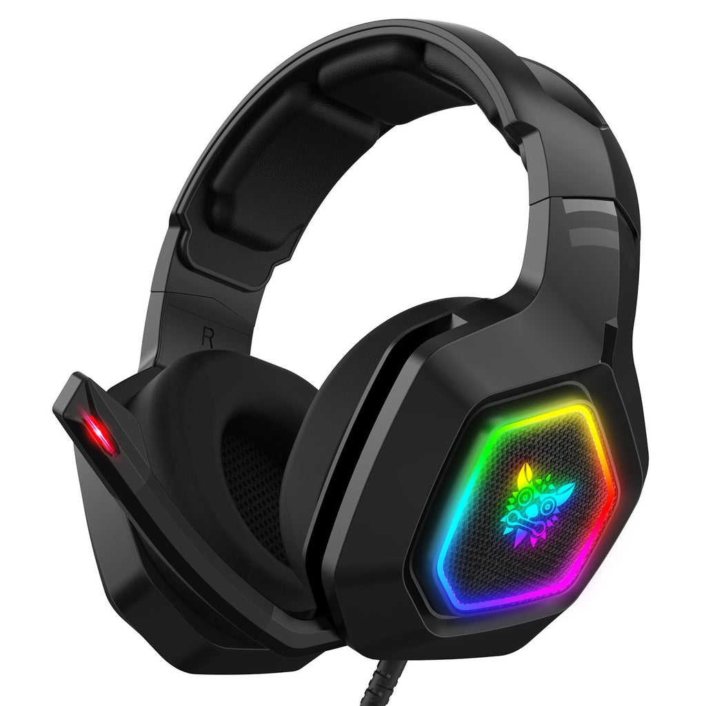 Kabelgebundenes Gaming-Headset – 50-mm-Treiber, 3,5 mm, geflochtenes Kabel, Rauschunterdrückung, 2,2 m
