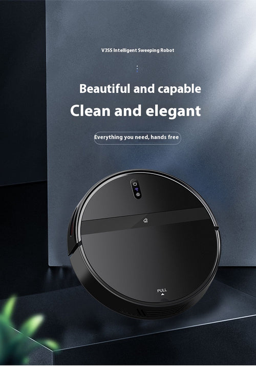 3-in-1 Robot Vacuum — Brushless, Remote Control