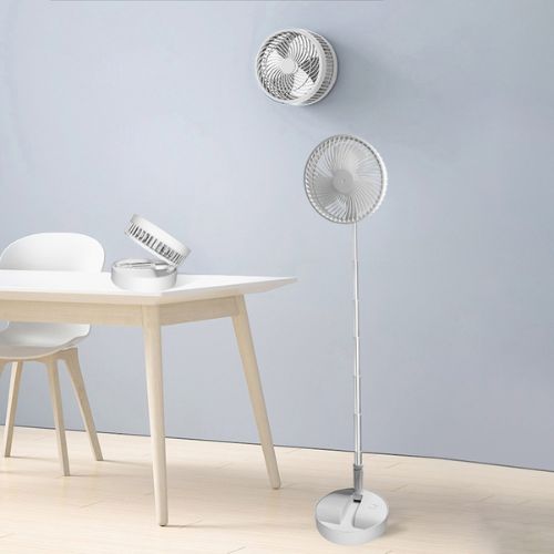 Folding Telescopic Floor Fan | Teckeleck UK