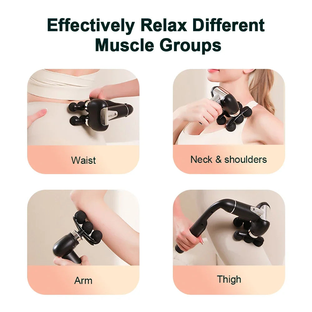 6-Heads Handhel Fascia Gun | Teckeleck UK