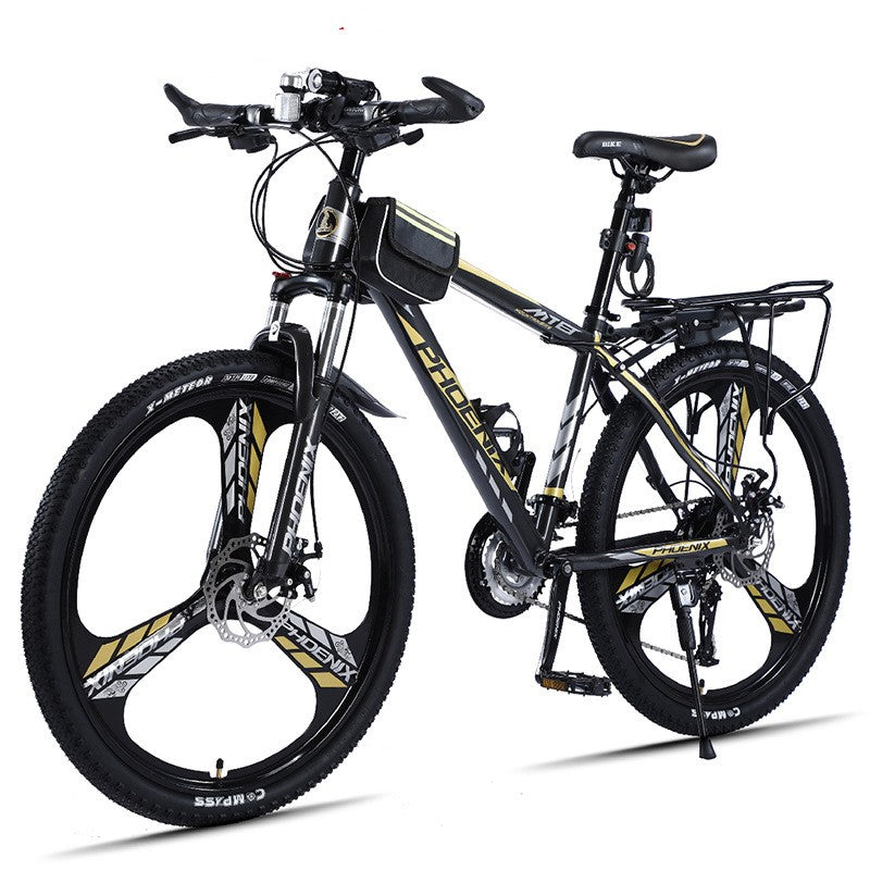 Mountain Bike — Shock Absorption, Variable Speed