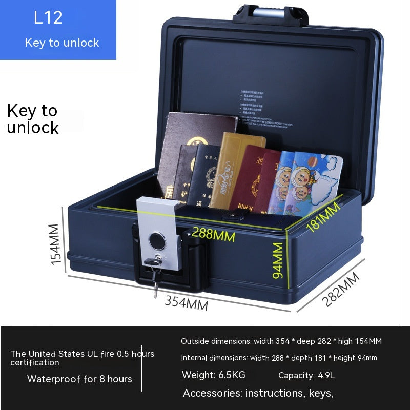 Mini Safe Box — Password Lock, Portable