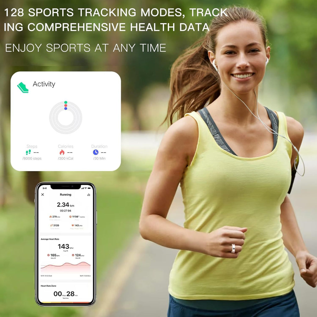 Smart Ring — Heart Rate, Sleep Tracking