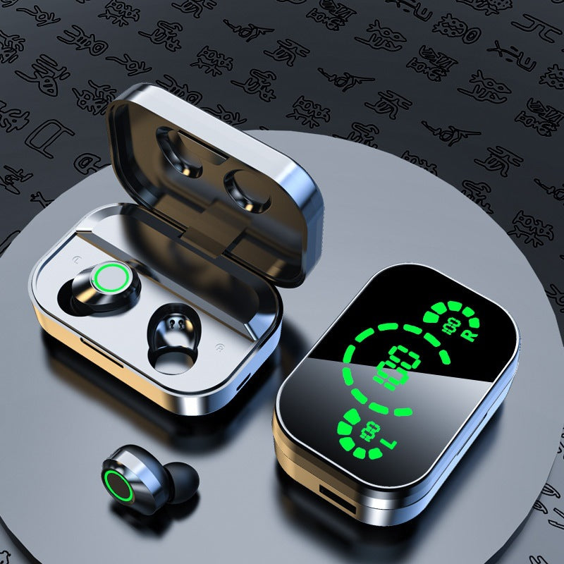 YD03 Earbuds — Bluetooth 5.3, LED Display