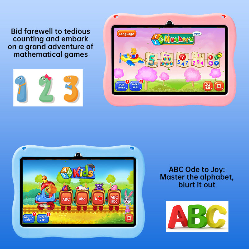7" Kids Tablet — IPS Display, Stylus Included