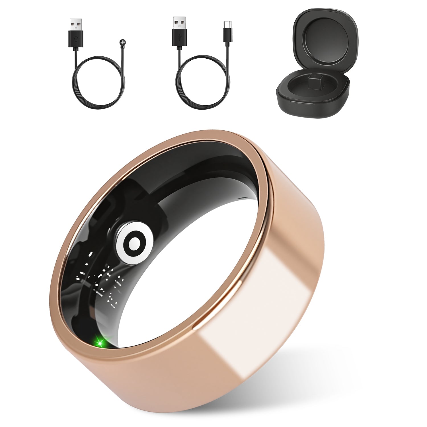 Smart Ring — Heart Rate, Blood Oxygen, Sleep
