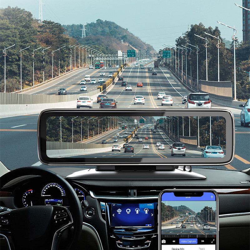 4G Panoramic Dash Cam — GPS Tracking, 12" IPS