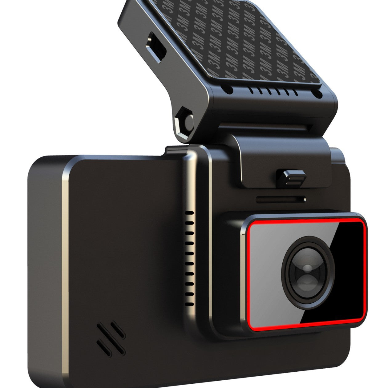 Caméra embarquée double objectif 4K HD – Stationnement 360°, vision nocturne, écran tactile