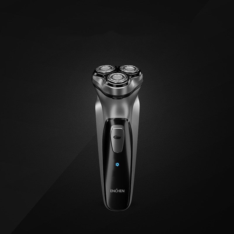 3-Head Electric Shaver — USB Rechargeable, Washable