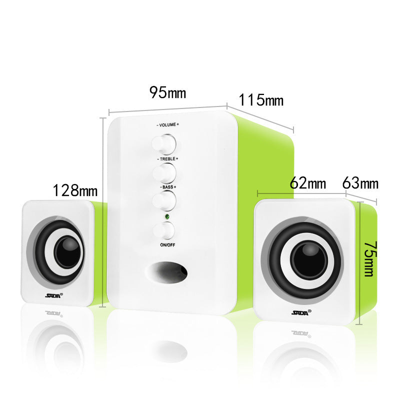Computer Speakers — Desktop Audio System