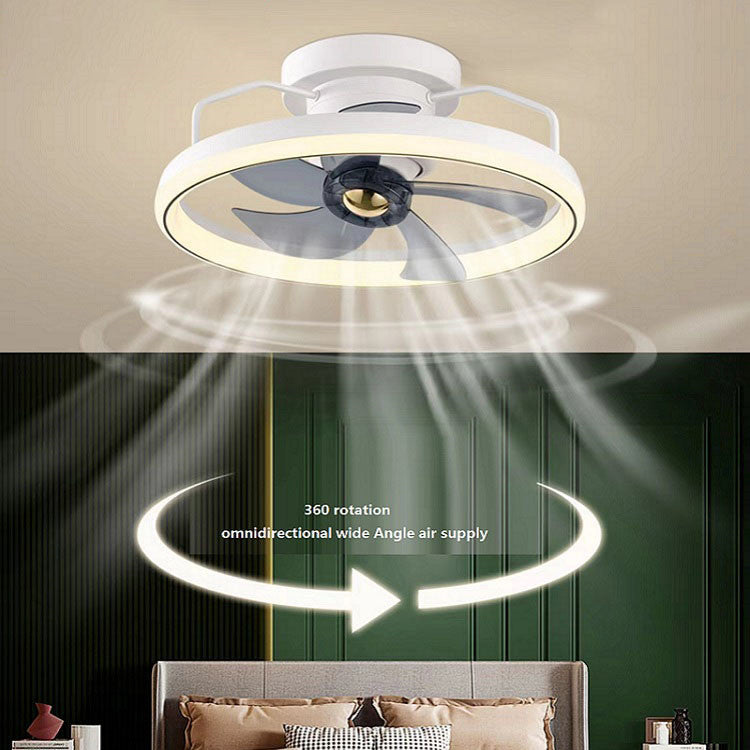 Einfache Mode Deckenventilatorlampe — 118W, Acrylschirm, 220V, Schlaf- & Esszimmer