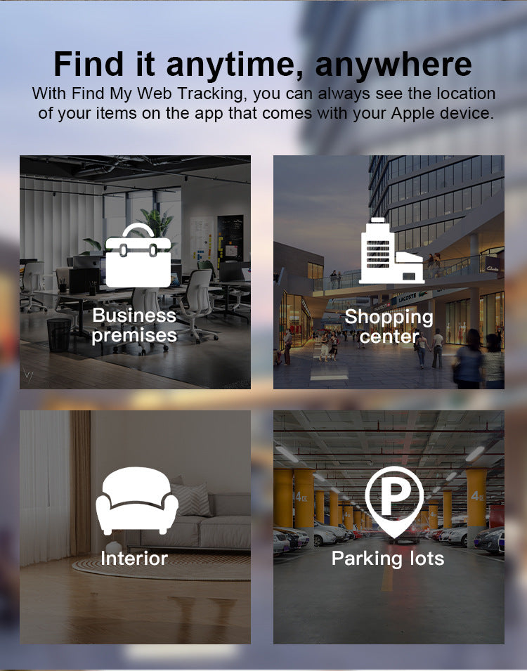 Bluetooth Card Tracker — Wallet Fit, Apple Compatible