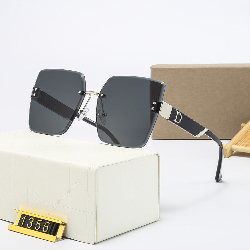 Fashion Luxury Rimless Sunglasses | Teckeleck UK
