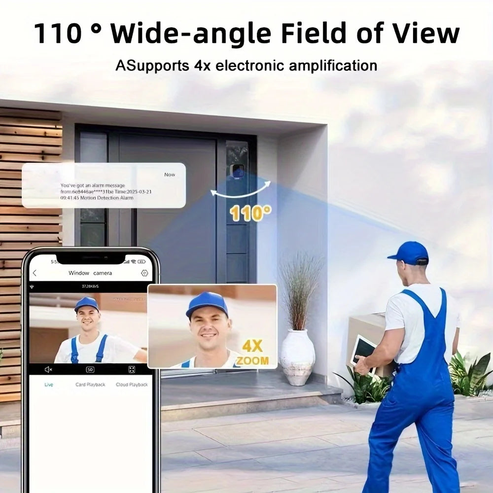 WiFi Window Camera 1080P | Teckeleck UK