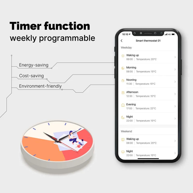 Wifi Smart Thermostat | Teckeleck UK