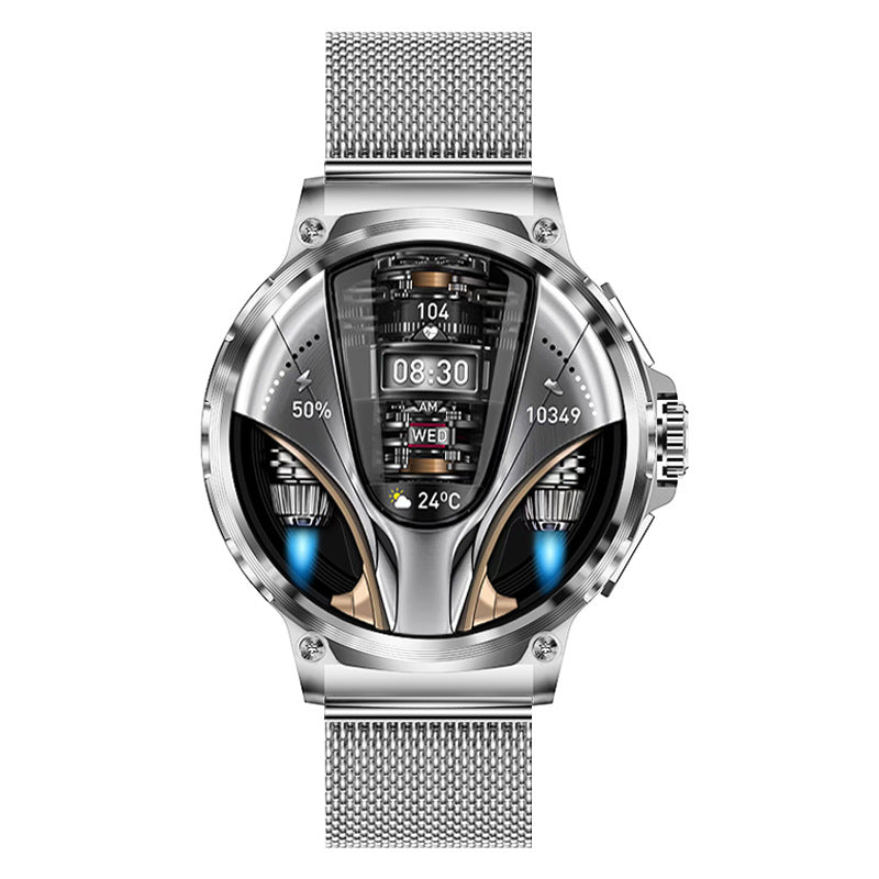 Montre intelligente multisports avec appels Bluetooth, fréquence cardiaque et oxygène sanguin