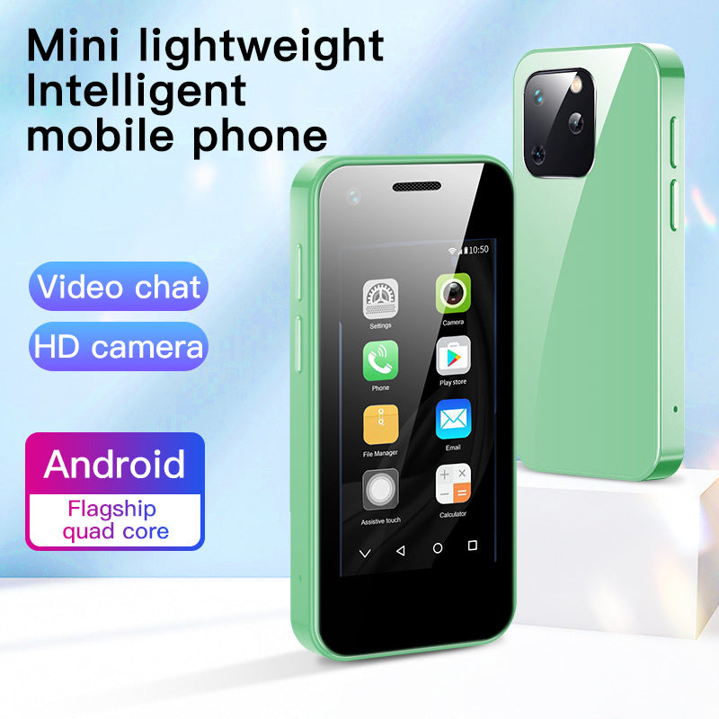 Mini-Android-Handy – 2,5", Quad Core, 2 GB + 16 GB, Dual-SIM, 4 Farben