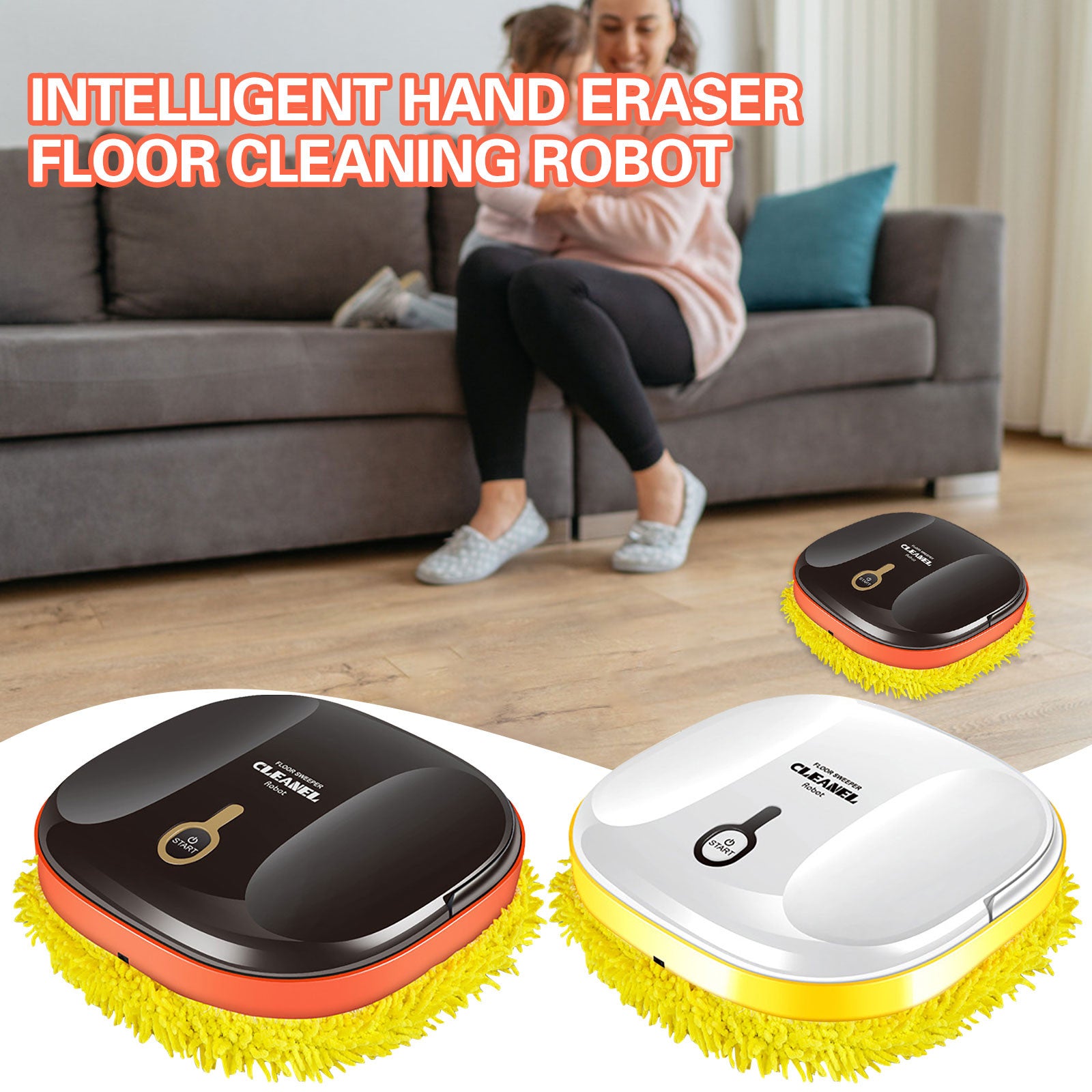 Smart Mopping Robot — Auto Charging, Sweeping