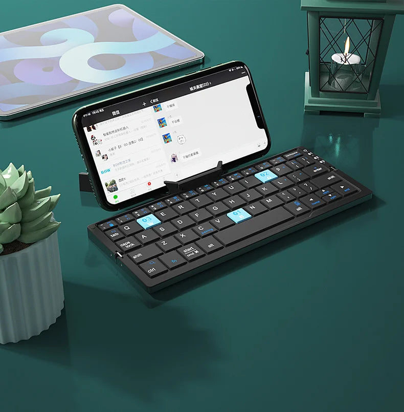 Mini Foldable Bluetooth Keyboard | Teckeleck UK