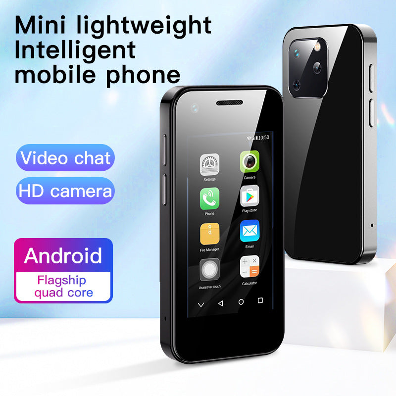 Mini-Android-Handy – 2,5", Quad Core, 2 GB + 16 GB, Dual-SIM, 4 Farben