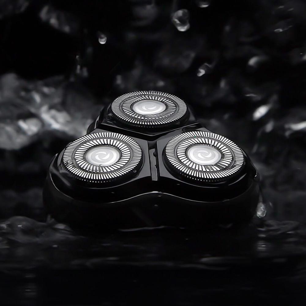 Rasoir Électrique Xiaomi Enchen Blackstone Lavable Barbe-Machine 3D Type-C