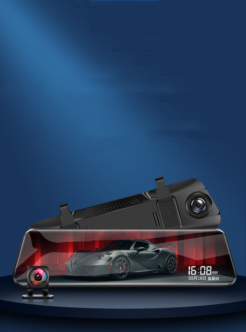 Night Vision Dash Cam — Dual Lens, Speed Alerts