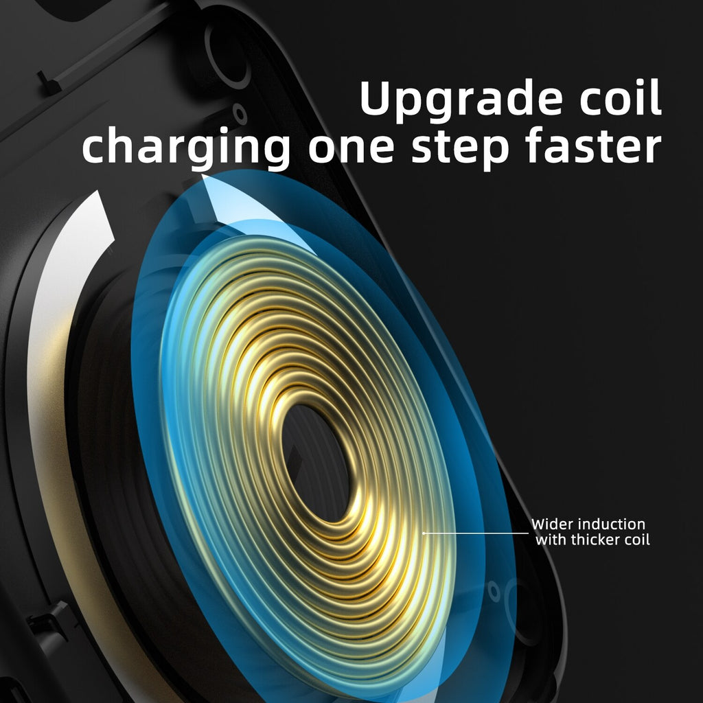 3-in-1 Magnetic Charger — Foldable, Multi-Device
