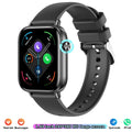 Smartwatch Handy Schrittzähler Herzfrequenzüberwachung Bluetooth-Anrufe 169 Touch-Display Smart-Armband