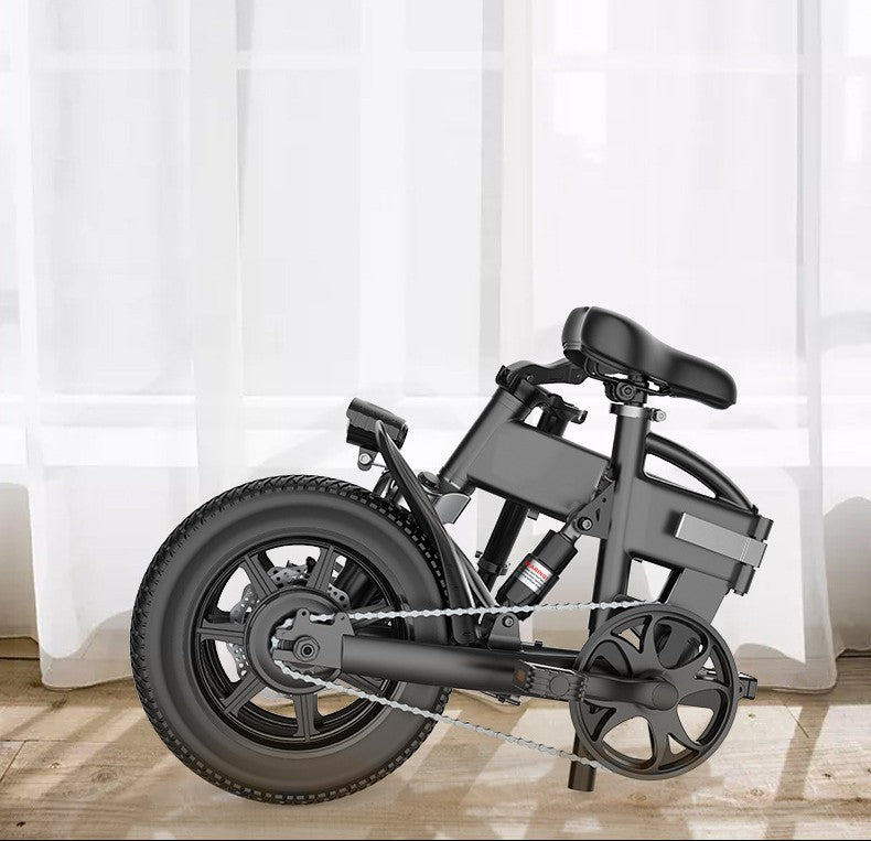 14" Electric Bicycle — Lithium Battery, Portable